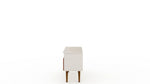 Otuken 35" TV Stand - Off White/Terracotta