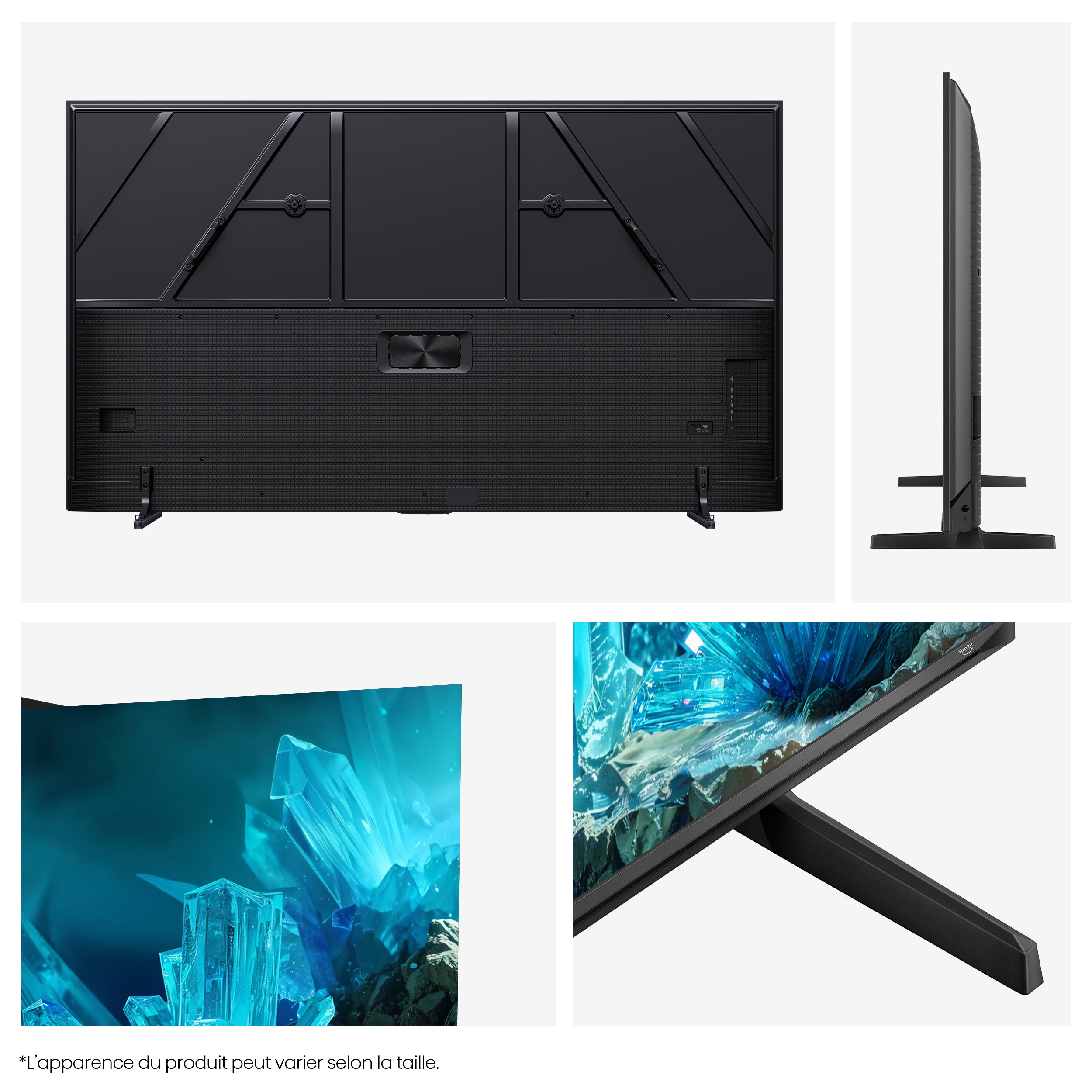 Hisense Téléviseur intelligent 50 po QLED MiniDEL FireTV 144Hz IA 4K – 50QD8SF--