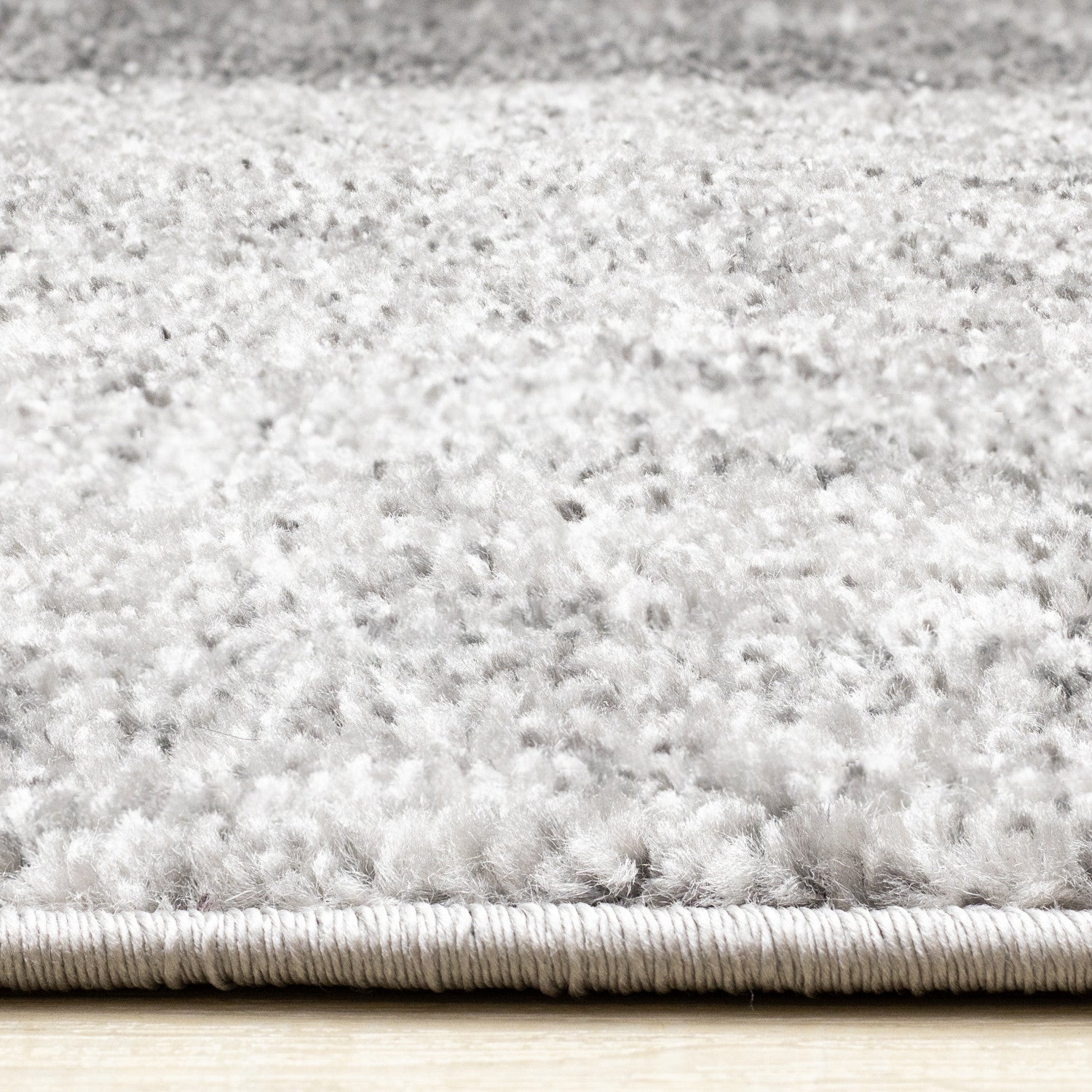 Elise Modern Geometric Area Rug - 8' X 11' - Grey/Black/White