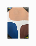 Mid-century Modern Abstract Wall Art 36 x 24