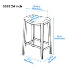 Ordway Counter Stool - Red