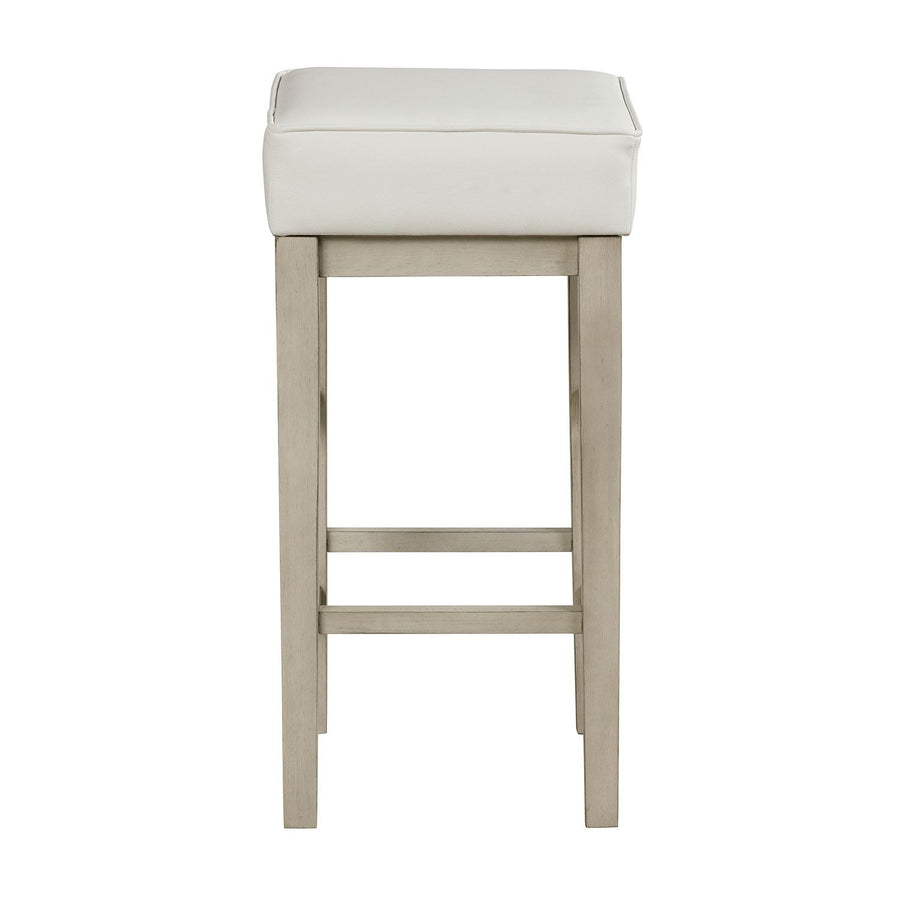 Pittsville Bar Stool - Antique White - Set of Two