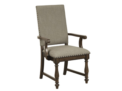 Stonington Chaise avec bras – brun, beige