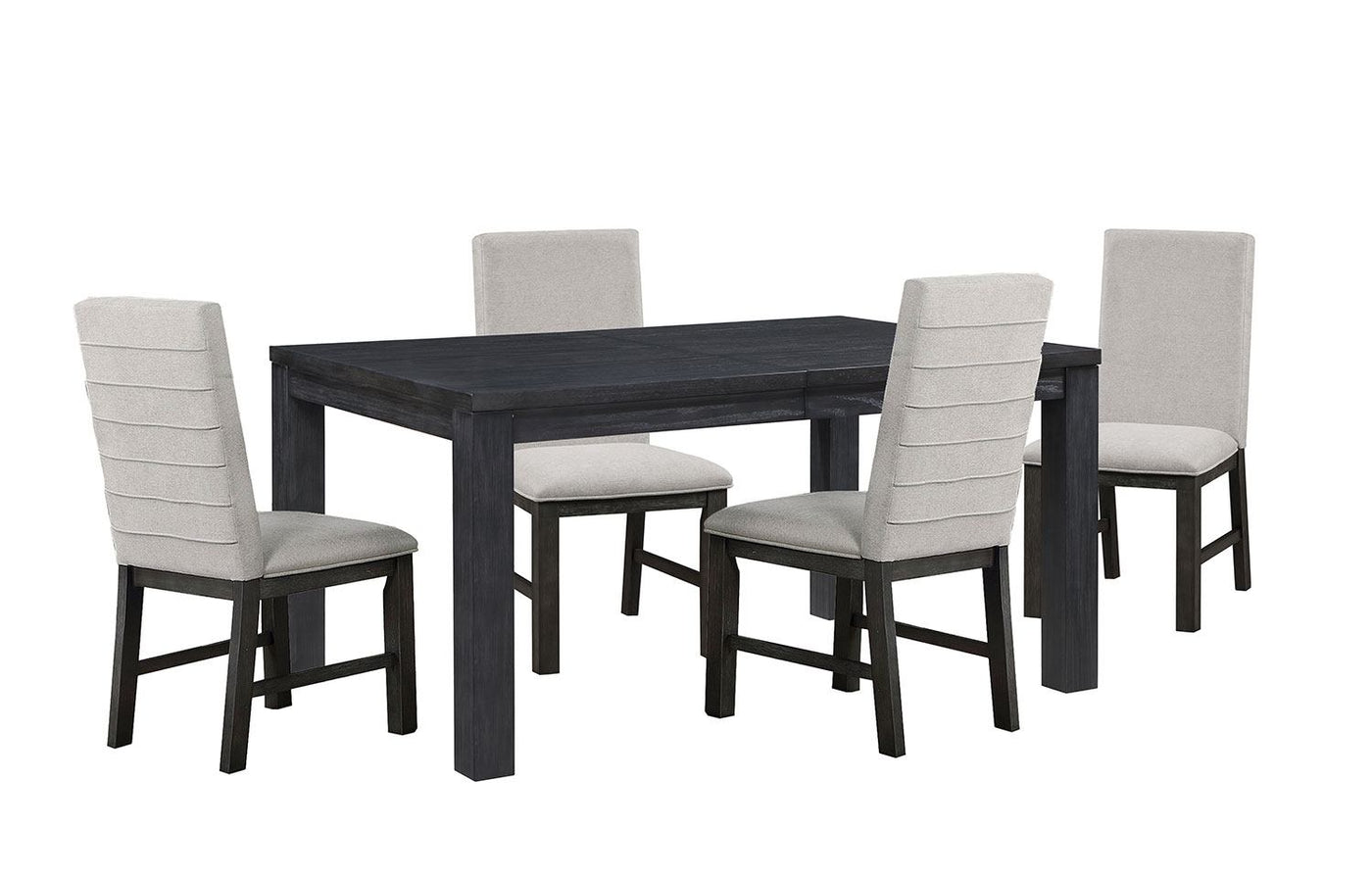 Nola Extendable Dining Table - Dark Grey