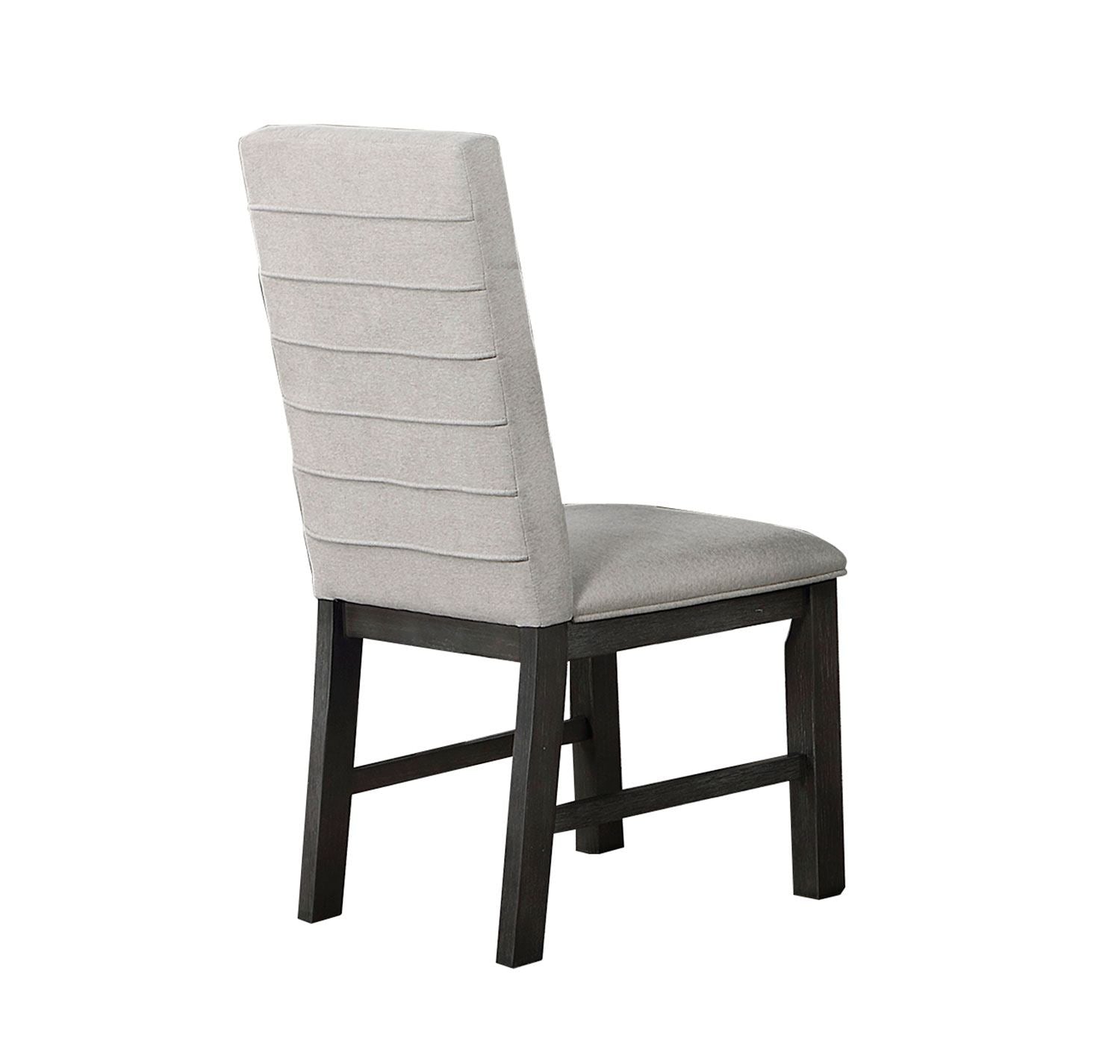 Nola 5-Piece Extendable Dining Set - Dark Grey