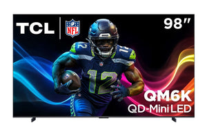 TCL Téléviseur intelligent 98 po QD mini DEL 4K UHD HDR avec Google TV 98QM6K