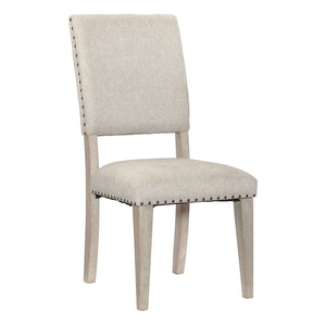 Fallon Chaise sans bras – gris, beige