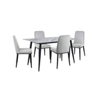 Emberly Dining Chair - Beige, Black