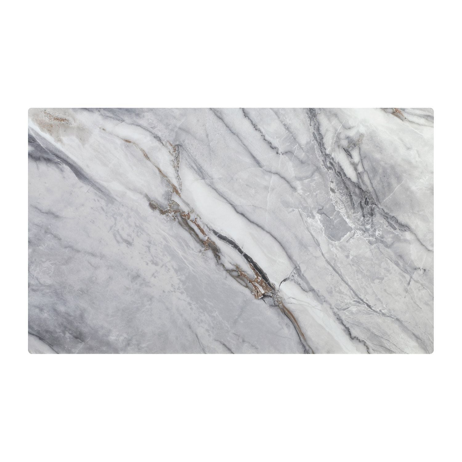 Emberly 5-Piece Sintered Stone Dining Set - Grey, Black