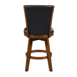 Medford Counter Stool - Black, Brown - Set of Two