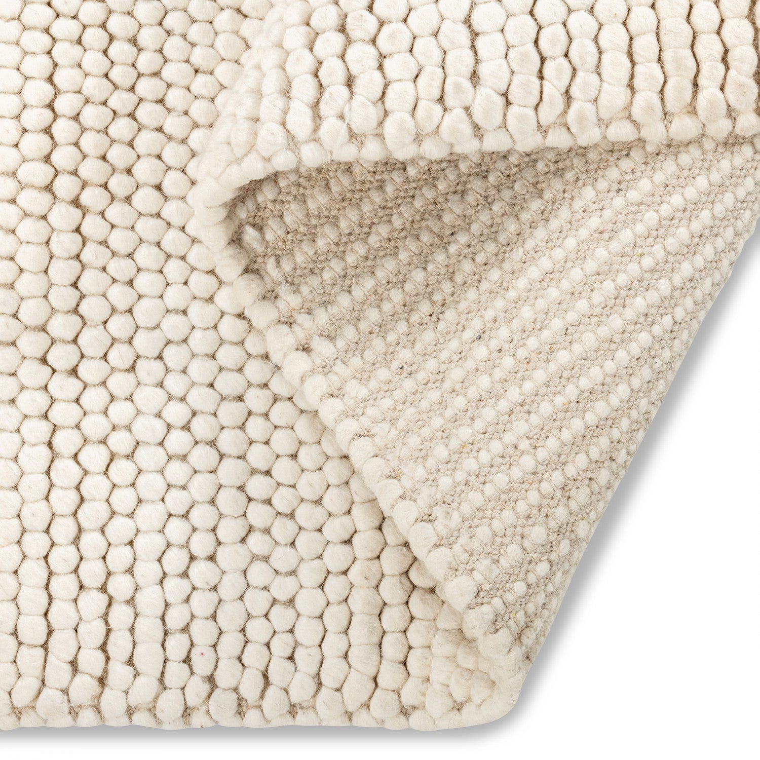 Calabria Pebbles Rug - 9' x 12' - Almond Cream