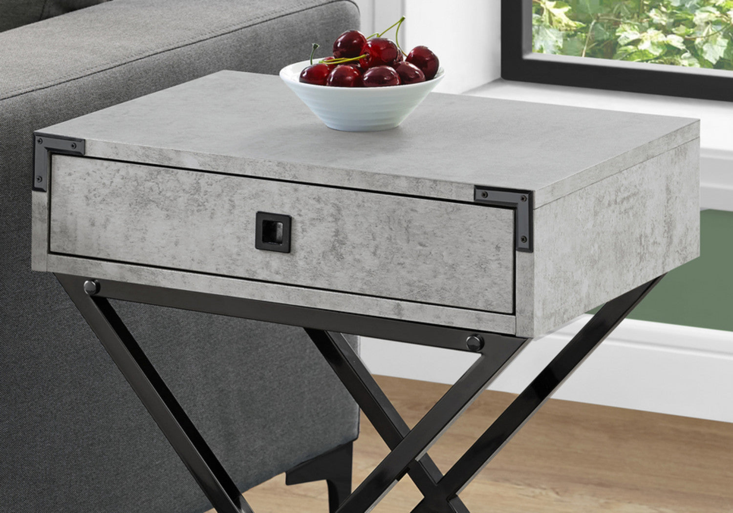 Rane Side Table - Grey