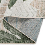 Marbella Floral Outdoor Rug - 5' x 7' - Green