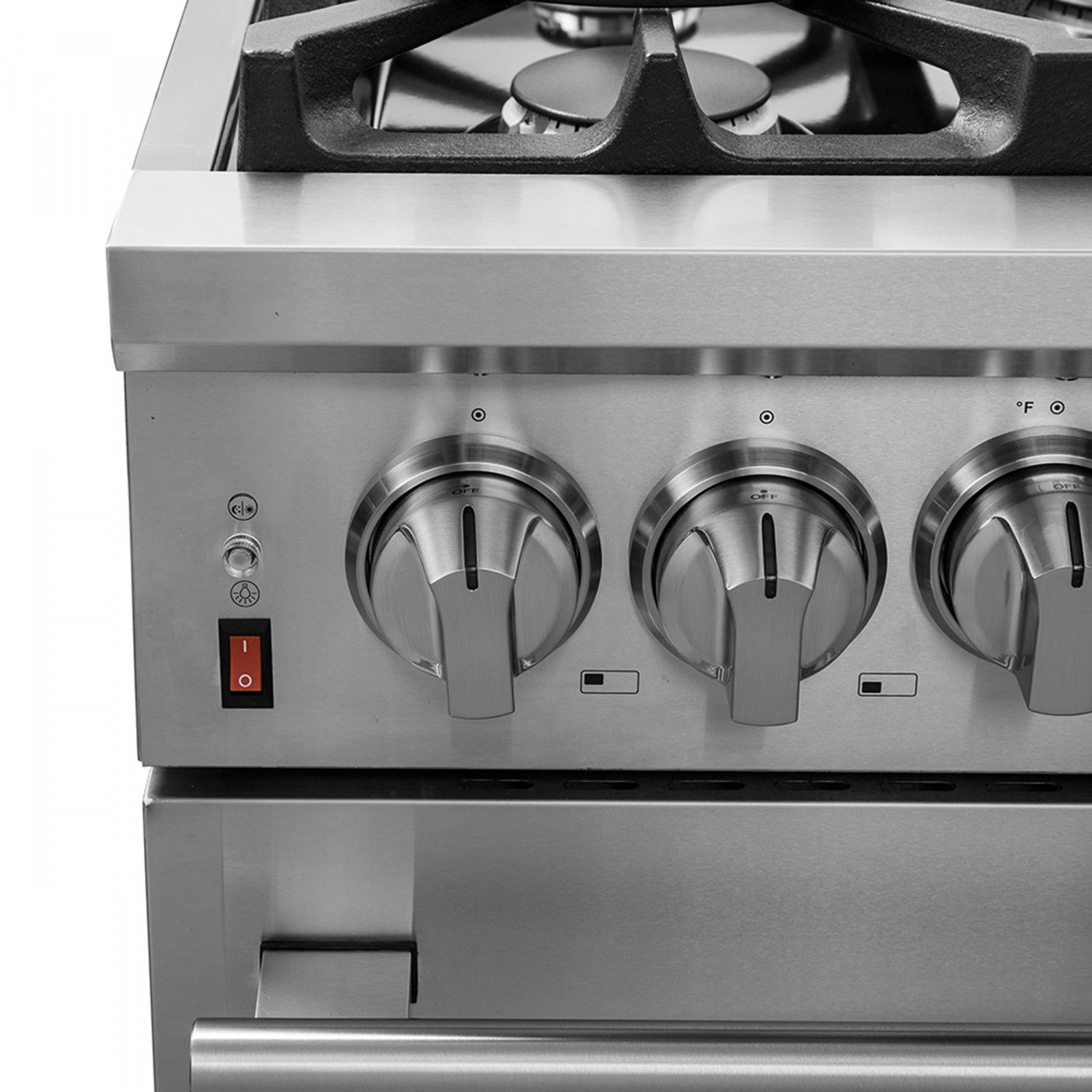 Forno Massimo 36" Stainless Steel Dual Fuel Range with True Convection and Air Fry (5.36 Cu. Ft.) - FFSGS6125-36