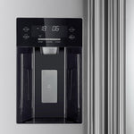 Forno Salerno 36" 20 Cu.Ft. Stainless Steel Freestanding Side-by-Side Refrigerator with Ice & Water Dispenser - FFRBI1844-36SB