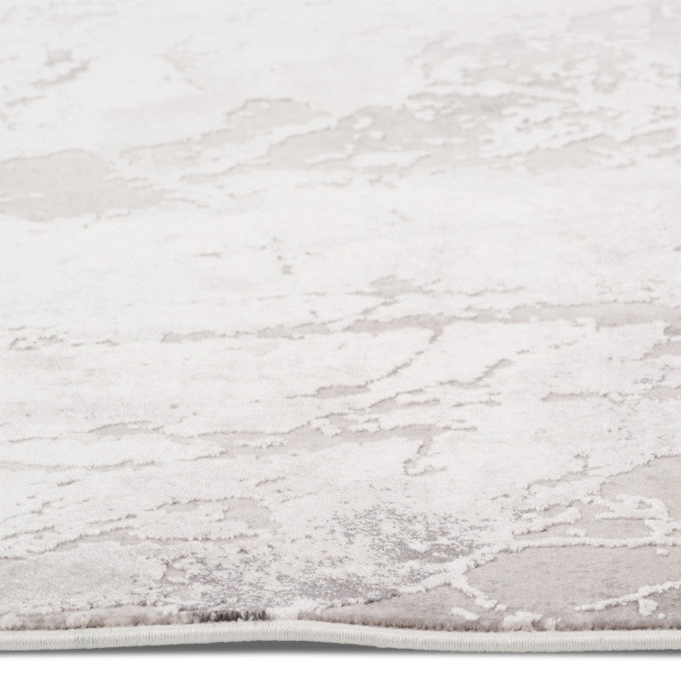Skadi Marble Rug - 8' x 10' - Grey/Beige