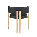 Rhett Dining Chair - Black - Set of Two