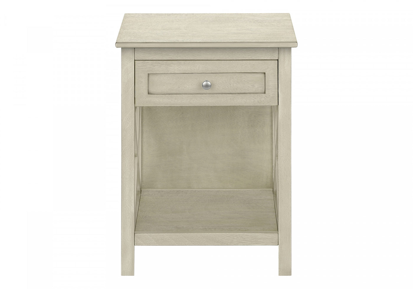 Deanne Side Table - White