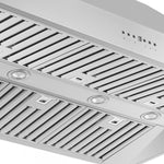 Forno Orvieto Stainless Steel 48" 1200 CFM Wall Mounted Range Hood - FRHWM5094-48