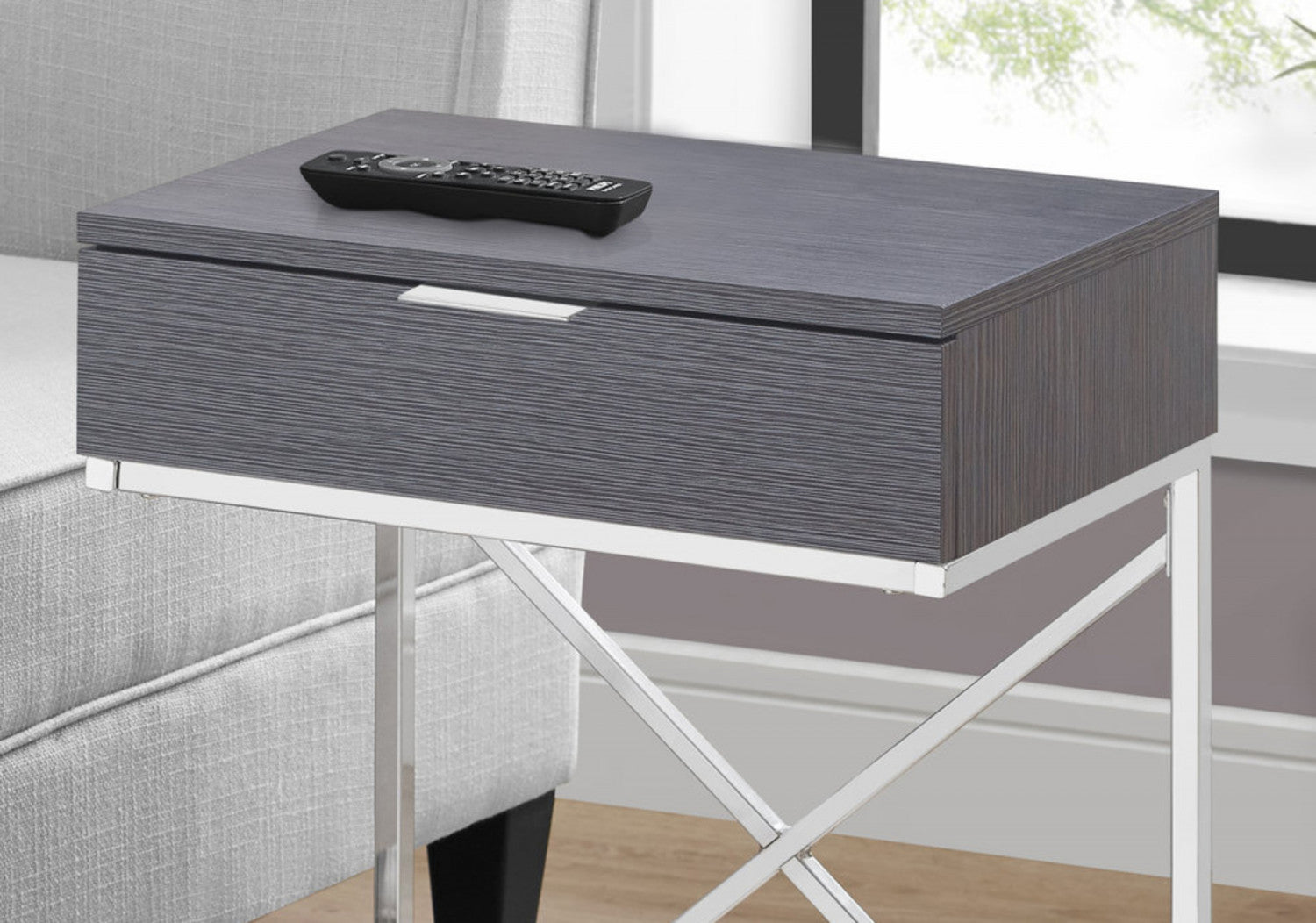 Sienna Side Table - Grey