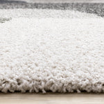 Misha Modern Geometric Area Rug - 8' X 11' - White/Grey