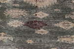 Aura Traditional Rug - 5' x 7' - Charcoal/Cream