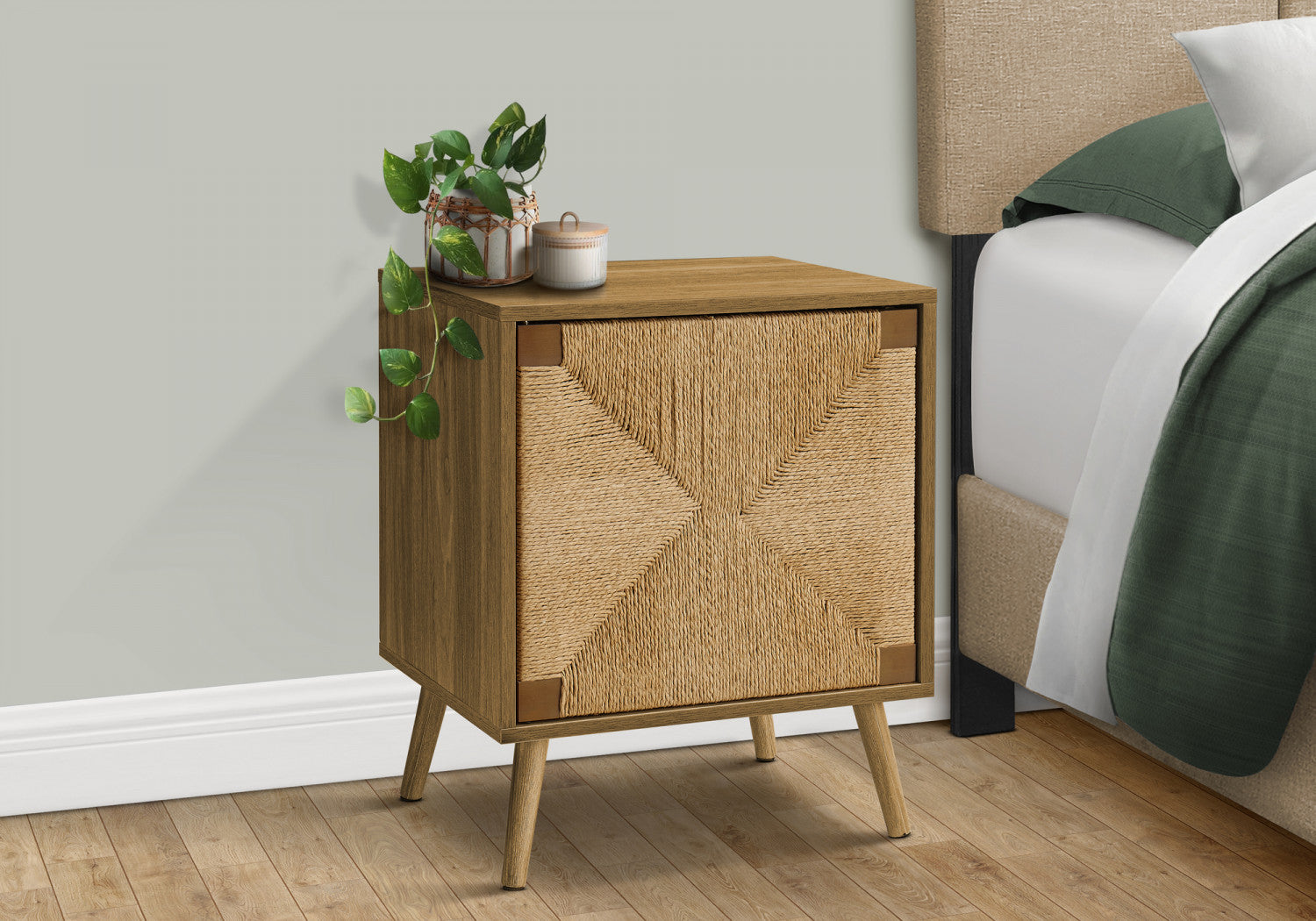 Nyra Side Table - Walnut