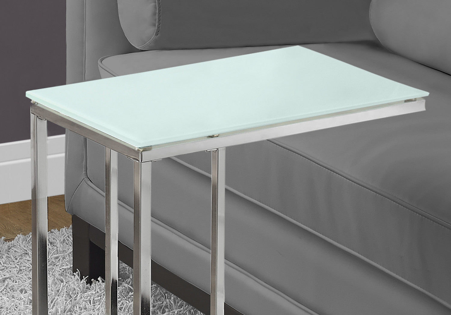 Breck Side Table - Chrome
