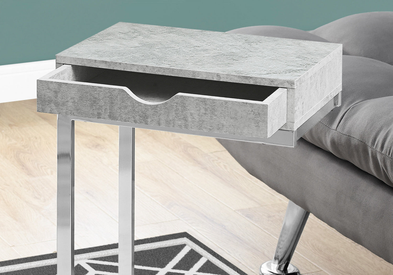 Auron Side Table - Grey