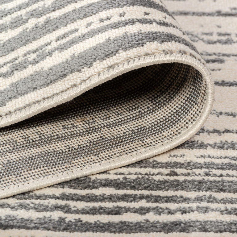 Urbane Stripes Rug - 3' x 5' - Grey