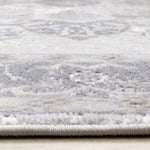 Elegant Traditional Area Rug - 8' X 11' - Grey/Brown