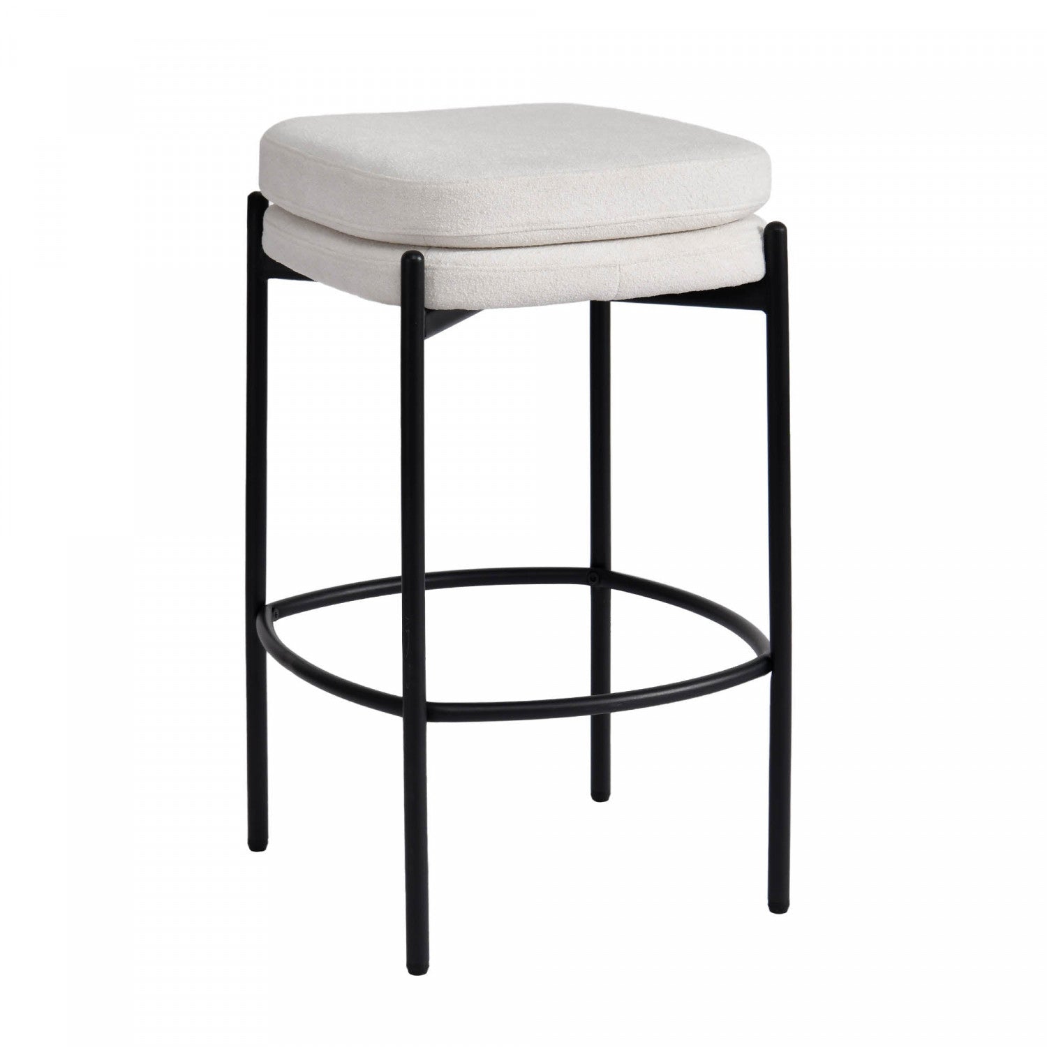 Caelen Counter Stool - Oatmeal - Set of Two