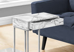 Sora Side Table - White Marble