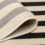 Urbane Lines Rug - 5' x 8' - Grey/Black