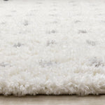 Palmer Casual Contemporary Speckled Area Rug - 8' X 11' - White/Grey