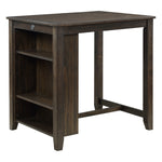 Giorno Counter-Height Dining Room Package - Brown Cherry - 3-Piece Set