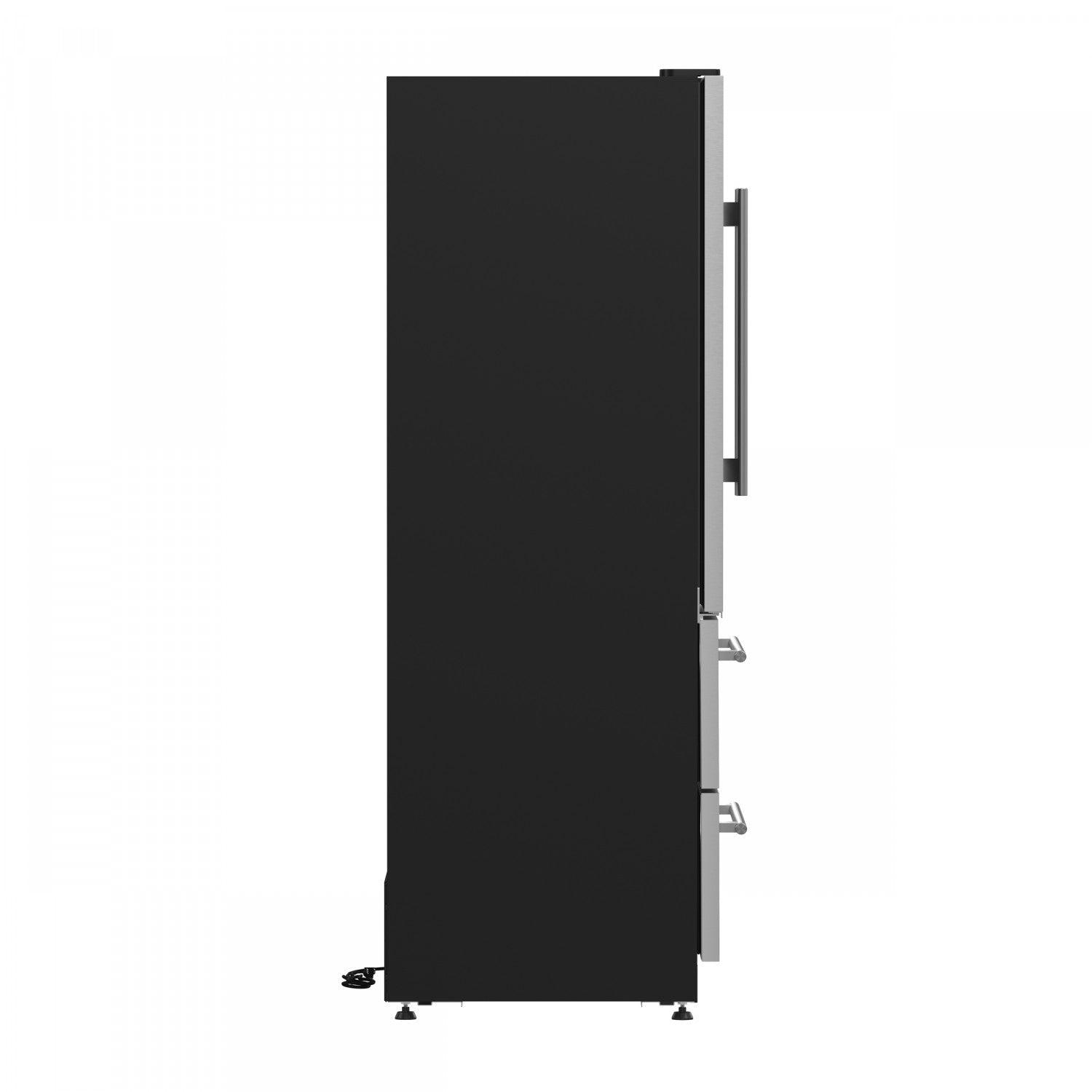 Forno Campania 32" 17.7 Cu.Ft.Stainless Steel 120 Bottle Dual Wine Cooler with Two Beverage Drawers - FWCDR6635-32S