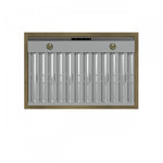 Forno Vittorio Black 36" 600 CFM Wall Mounted Range Hood - FRHWM5078-36BLK