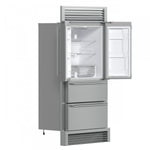 Forno Moena 40" 19.2 Cu.Ft. Stainless Steel Built-In French Door Refrigerator with Ice Maker - FFRBI1820-40SG