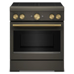 KitchenAid Black Ore Slide-In Electric Range (4.1 cu. ft.) - KFIS930SBE