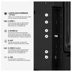 Hisense Téléviseur intelligent 32 po QLED VIDAA HD – 32QD4SV--