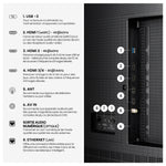 Hisense Téléviseur intelligent 100 po QLED MiniDEL FireTV 144Hz IA 4K – 100QD8SF--