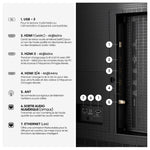 Hisense Téléviseur intelligent 50 po QLED MiniDEL FireTV 144Hz IA 4K – 50QD8SF--