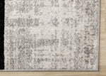 Elise Modern Geometric Area Rug - 8' X 11' - Grey/Black/White