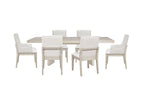 Savona 7-Piece Extendable Dining Set - Antique White