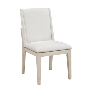 Savona Chaise sans bras - blanc antique