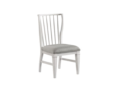 Greyridge Farm Chaise sans bras – gris, blanc