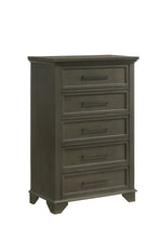 Abigail 5-Drawer Chest - Grey