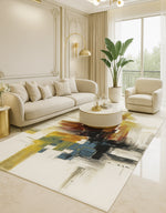 L2 Decor Diamond Area Rug 7' x 10' with Underpad - Abstract