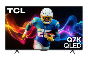 TCL Téléviseur intelligent 55 po QLED 4K avec Dolby Vision HDR et Dolby Atmos® avec Google TV 55Q7K